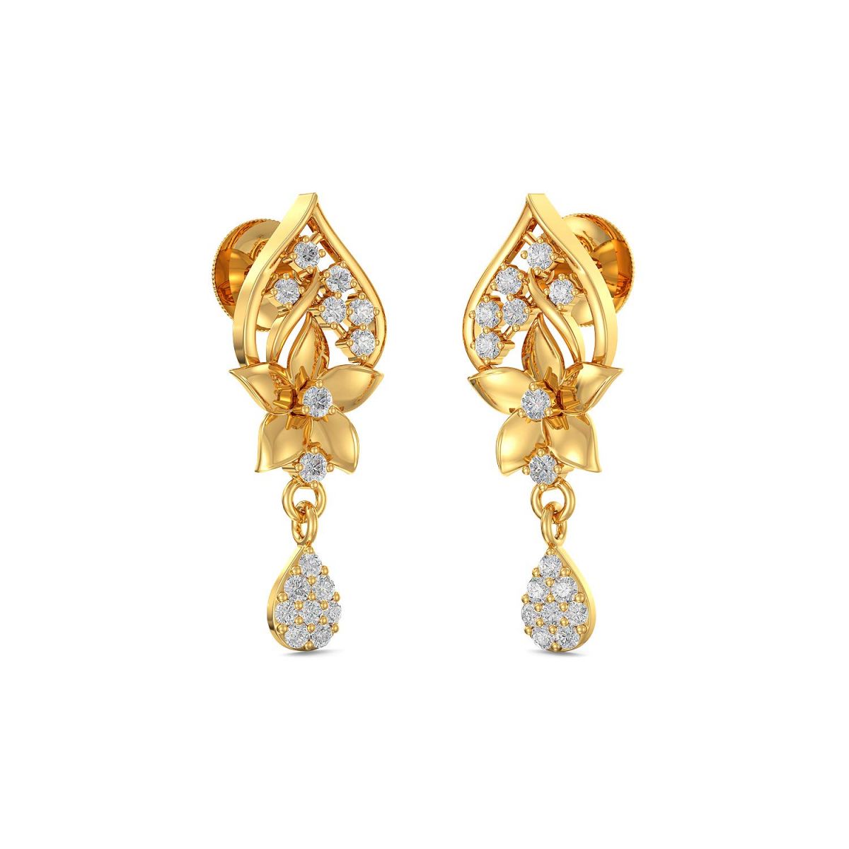 Bông Tai Vàng 18k